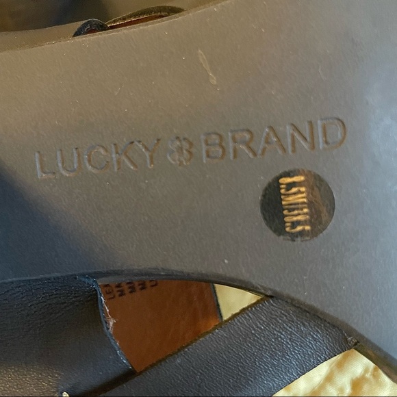 Lucky Brand Veneesha Slingback Open Toe - Picture 7 of 7